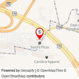 Mobil on Jr Road, Selma North Carolina - location map