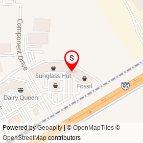 OshKosh B'gosh on Outlet Center Drive, Selma North Carolina - location map