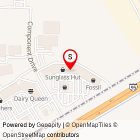 Brooks Brothers on Component Drive, Smithfield North Carolina - location map