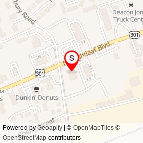 Verizon Wireless on North Brightleaf Boulevard, Smithfield North Carolina - location map