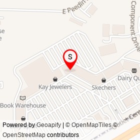 Levi's on East Peedin Road, Smithfield North Carolina - location map