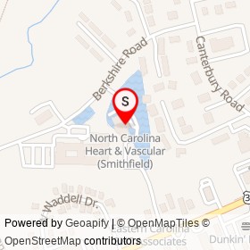 North Carolina Heart & Vascular (Smithfield) on Berkshire Road, Smithfield North Carolina - location map