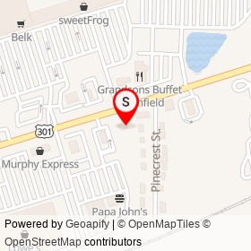 Johnston Animal Hospital on North Brightleaf Boulevard, Smithfield North Carolina - location map