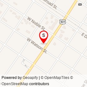 Alondra's Restaurant on South Pollock Street, Selma North Carolina - location map