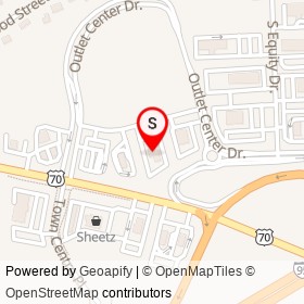 Ruby Tuesday on Smithfield Crossing Drive, Smithfield North Carolina - location map