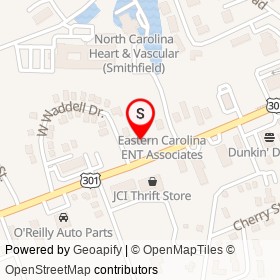 Dr. Madan Lal, MD on North Brightleaf Boulevard, Smithfield North Carolina - location map