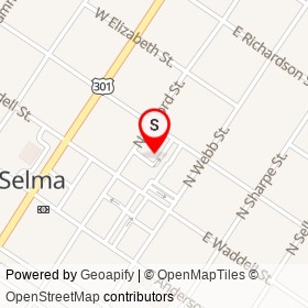 No Name Provided on North Raiford Street, Selma North Carolina - location map