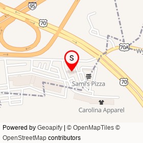 Denny's on Jr Road, Selma North Carolina - location map