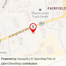 Deacon Jones Regional Preowned Outlet on North Brightleaf Boulevard, Smithfield North Carolina - location map