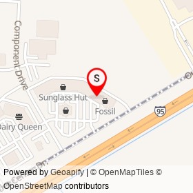 Catherines on Outlet Center Drive, Selma North Carolina - location map