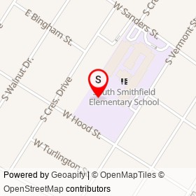 No Name Provided on West Hood Street, Smithfield North Carolina - location map