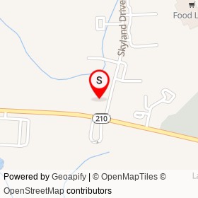 Service Mart on NC 210, Smithfield North Carolina - location map