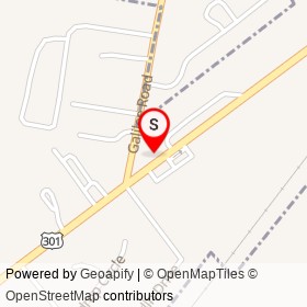 White Swan Bar-B-Que & Fried Chicken on South Brightleaf Boulevard, Smithfield North Carolina - location map