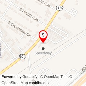 No Name Provided on South Brightleaf Boulevard, Smithfield North Carolina - location map