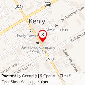 Outdoor Accessories Unlimited on West 2nd Street, Kenly North Carolina - location map
