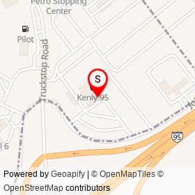 Taco Bell on Johnston Parkway, Kenly North Carolina - location map