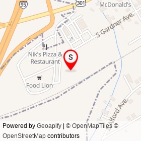 Kenly Ford Inc. on South Gardner Avenue, Kenly North Carolina - location map