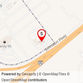 Red Roof Inn Kenly - I-95 on Johnston Parkway, Kenly North Carolina - location map