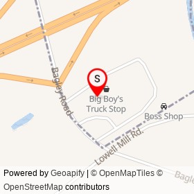 Shell on Bagley Road, Kenly North Carolina - location map