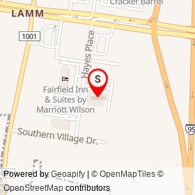 Country Inn & Suites by Radisson, Wilson, NC on Hayes Place, Wilson North Carolina - location map