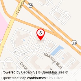 Comfort Inn Near Rocky Mount Sport Complex on Gateway Boulevard, Rocky Mount North Carolina - location map