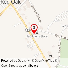 No Name Provided on Red Oak Boulevard, Red Oak North Carolina - location map