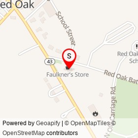 No Name Provided on Red Oak Battleboro Road, Red Oak North Carolina - location map