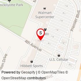GameStop on 4th Avenue, Roanoke Rapids North Carolina - location map