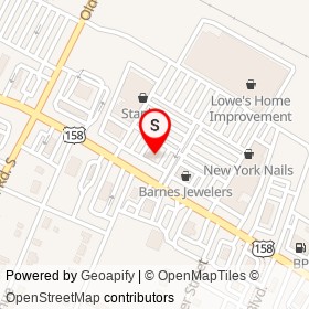 Pizza Hut on Julian R Allsbrook Highway, Roanoke Rapids North Carolina - location map