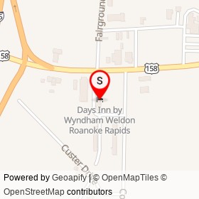 Days Inn by Wyndham Weldon Roanoke Rapids on Julian R Allsbrook Highway, Weldon North Carolina - location map