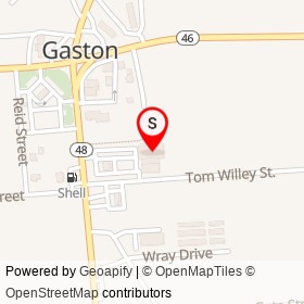 Piggly Wiggly on Tom Willey Street, Gaston North Carolina - location map