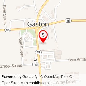 NC Glass on Roanoke Rapids Road, Gaston North Carolina - location map
