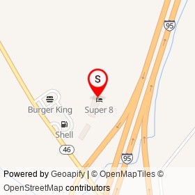 Super 8 by Wyndham Garysburg/Roanoke Rapids on I 95, Garysburg North Carolina - location map
