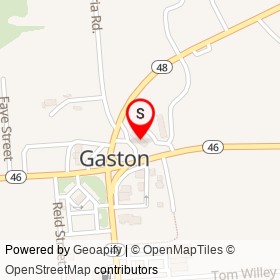 Kevin's Auto Sales on NC 46, Gaston North Carolina - location map