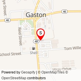 Cash Points on Roanoke Rapids Road, Gaston North Carolina - location map