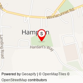 Hampton on , Hampton New Hampshire - location map