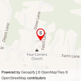Electrified Garage on Dows Lane, Seabrook New Hampshire - location map