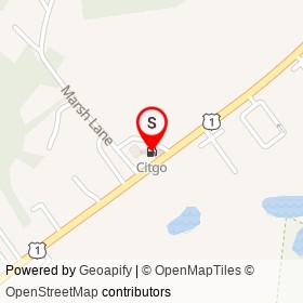 Citgo on Lafayette Road, Hampton Falls New Hampshire - location map