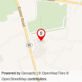 Applecrest on Exeter Road, Hampton Falls New Hampshire - location map