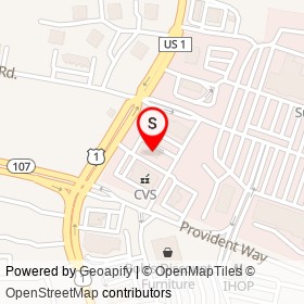 Pizza Hut Express on Lafayette Road, Seabrook New Hampshire - location map