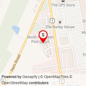 We Care Dry Cleaners on Lafayette Road, North Hampton New Hampshire - location map
