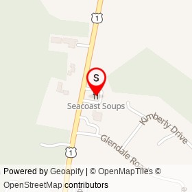 Seacoast Soups on Lafayette Road, North Hampton New Hampshire - location map