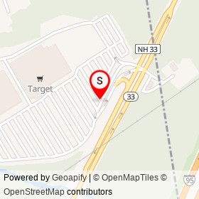 Starbucks at Target on Greenland Road, Greenland New Hampshire - location map