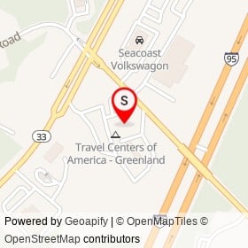 TA on Ocean Road, Greenland New Hampshire - location map