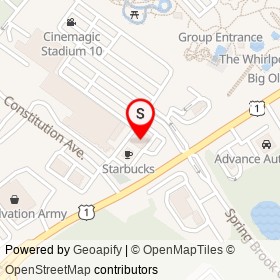 Ninety Nine Restaurant & Pub on Lafayette Road, Portsmouth New Hampshire - location map