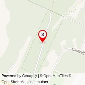 Great Bay Wildlife Area and Access on Caswell Drive, Greenland New Hampshire - location map