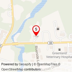 Country View Restaurant on Kelsey Way, Greenland New Hampshire - location map