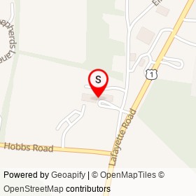 Throwback Brewery on Hobbs Road, North Hampton New Hampshire - location map