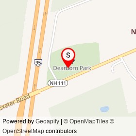 Dearborn Park on , North Hampton New Hampshire - location map