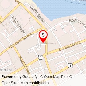 Federal Cigar on Ladd Street, Portsmouth New Hampshire - location map
